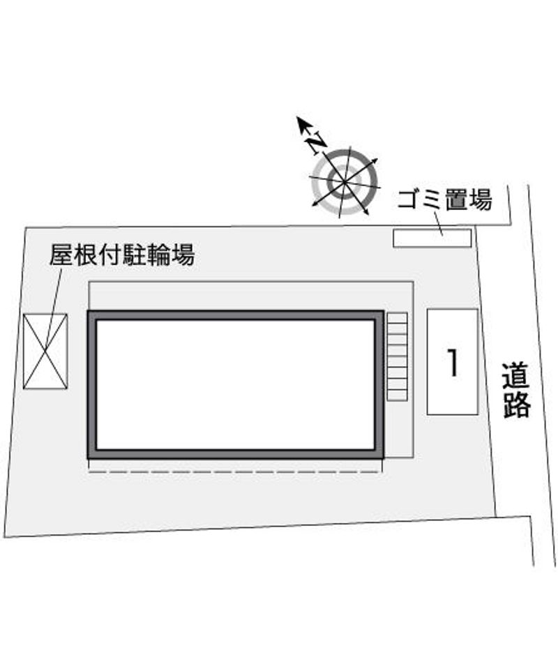 レオパレスＭ＆Ｓ 配置図