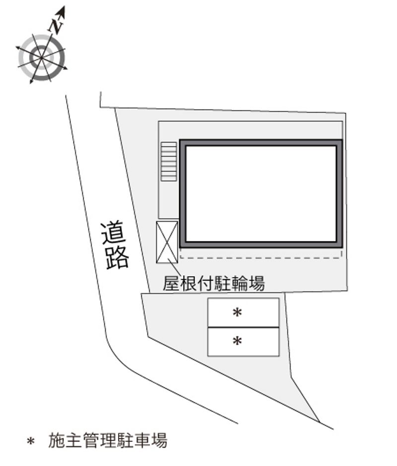 レオパレス千年 配置図