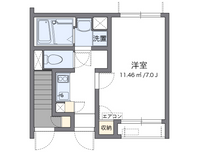 クレイノ鴛鴨 間取り図