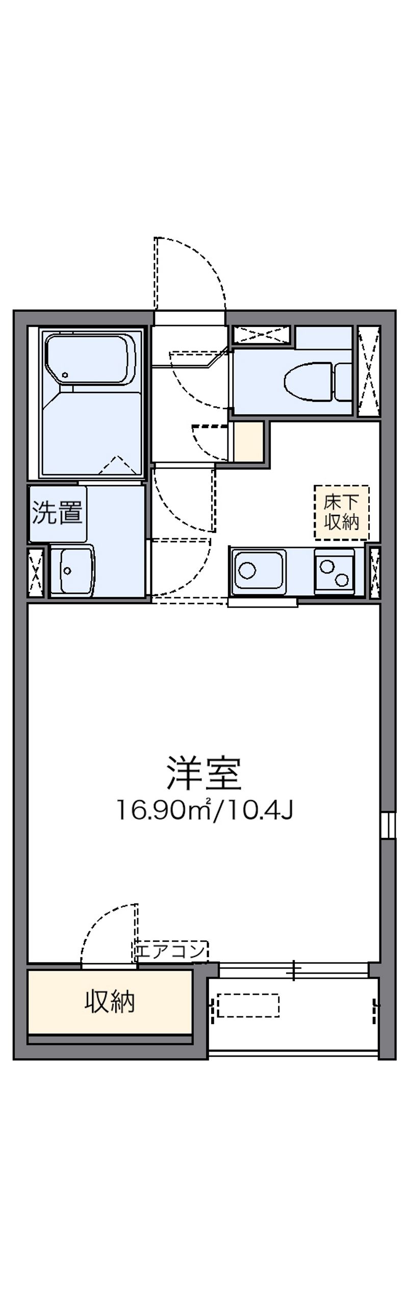 レオネクストエルデ古田 間取図