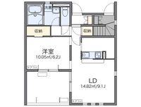 レオネクストコンフォールパレス 間取り図