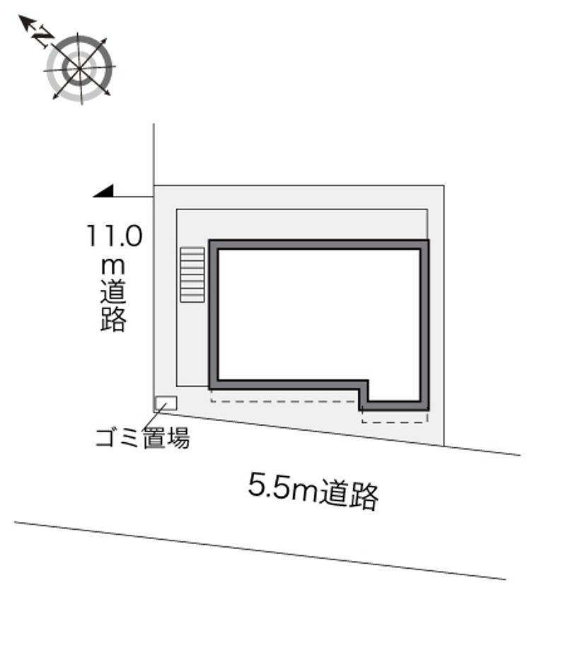 レオパレスエスポワール 配置図