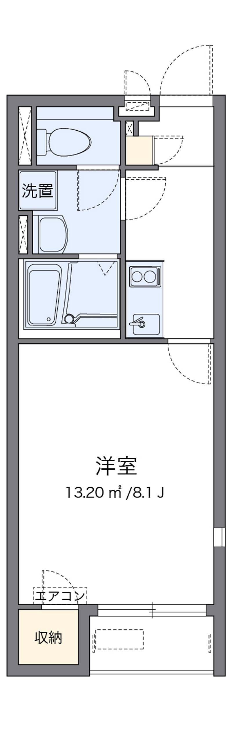 レオネクストウッドスクエア 間取図