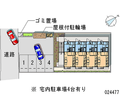 24477 Monthly parking lot