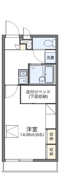 レオパレスＹＡ　ＭＡ　ＤＡ 間取り図