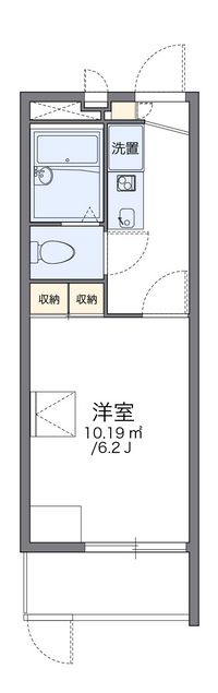 レオパレス上名古屋東 間取り図