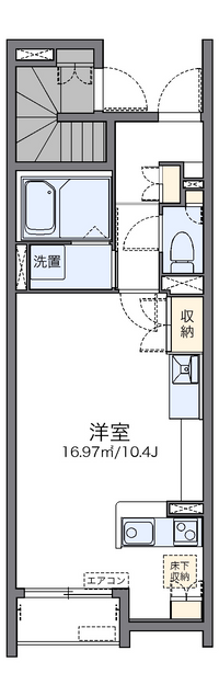 レオネクストカンフリエ 間取り図