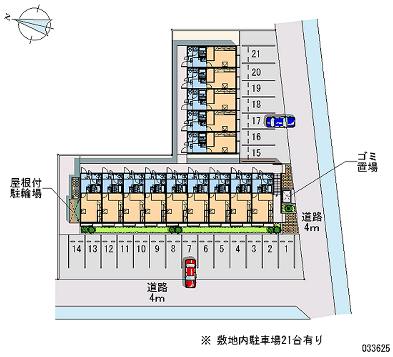 33625 Monthly parking lot