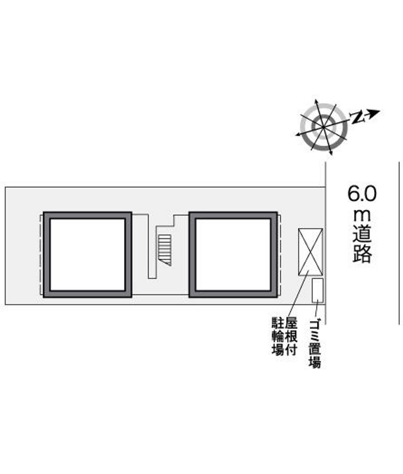 レオパレスルーチェ 配置図