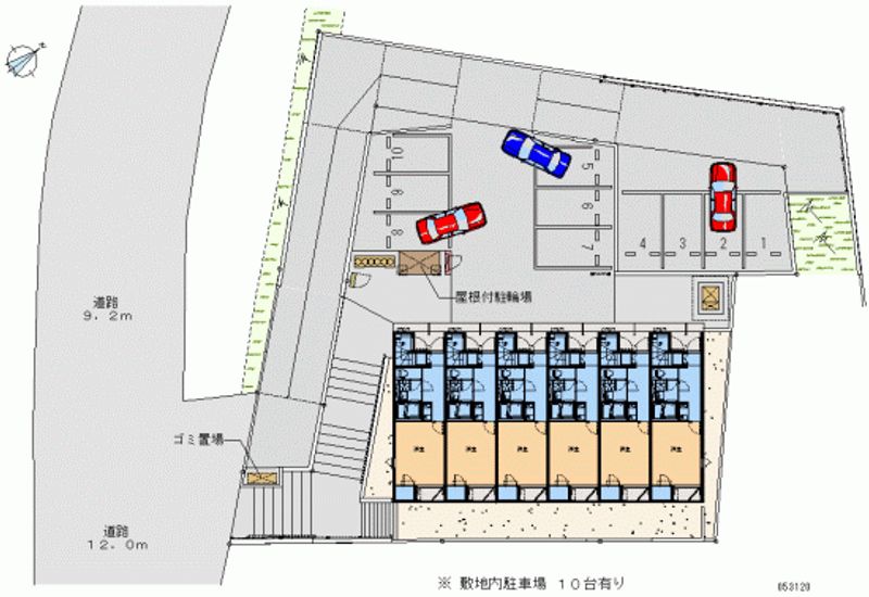 レオネクストルーエ 月極駐車場