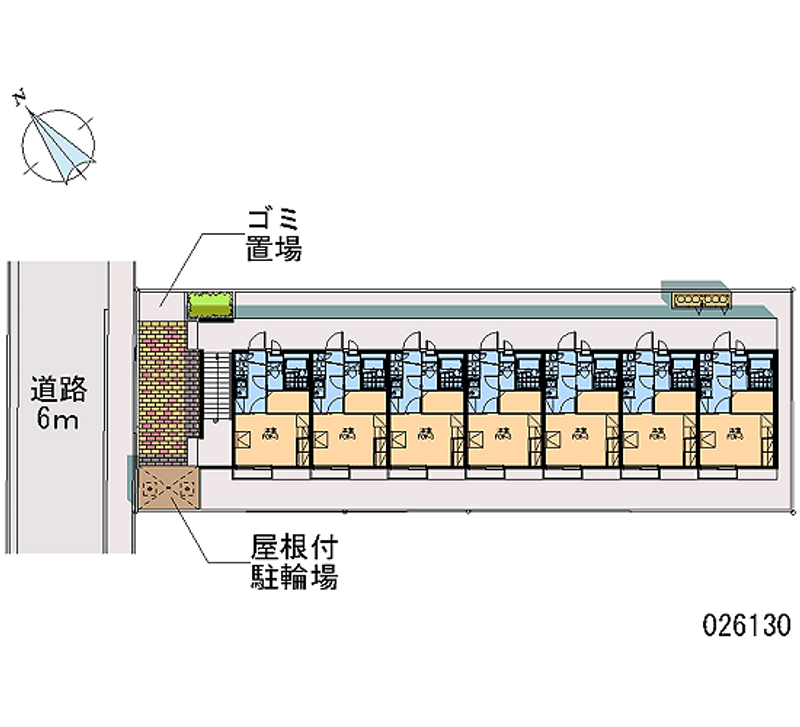 レオパレスクレール庚午 共用部分