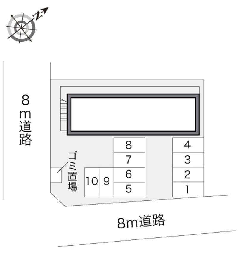 レオパレスＹＡＭＡＫＯⅢ 配置図