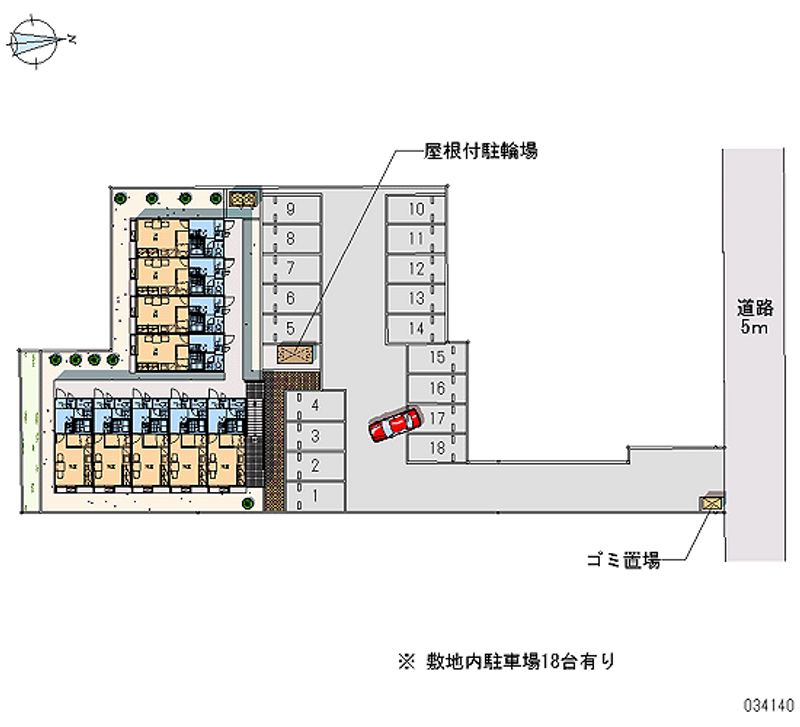 34140 bãi đậu xe hàng tháng