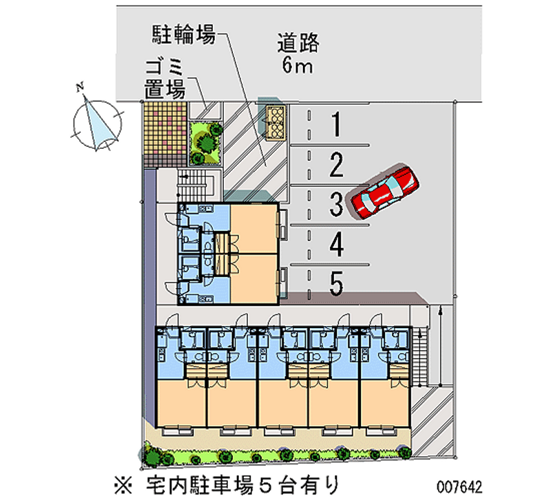 レオパレス江坂 月極駐車場