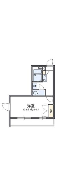 レオパレスエンディヴァー 間取り図