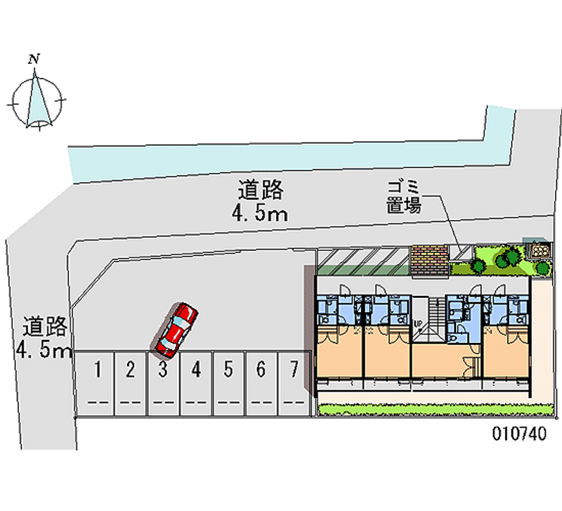 10740月租停车场