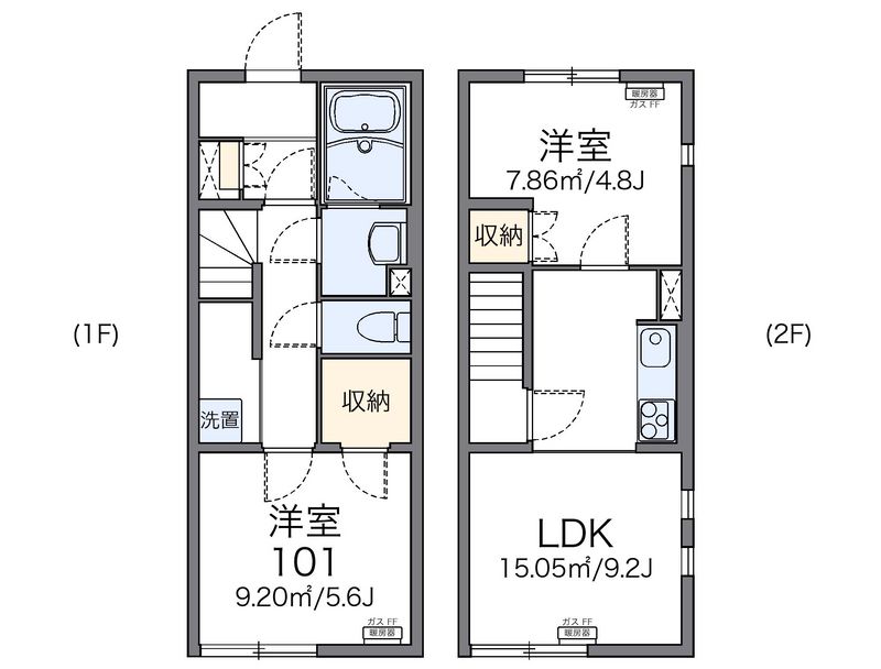 レオネクストすみかわ 間取図