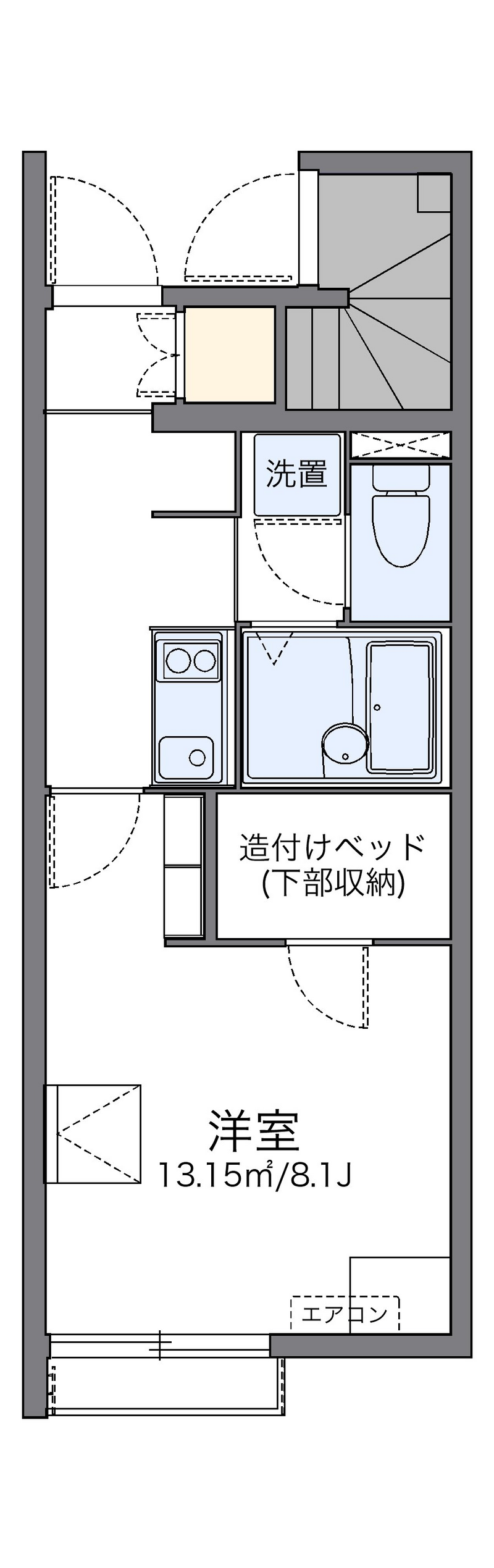 LEONEXT Duo Ohashi Floor plan