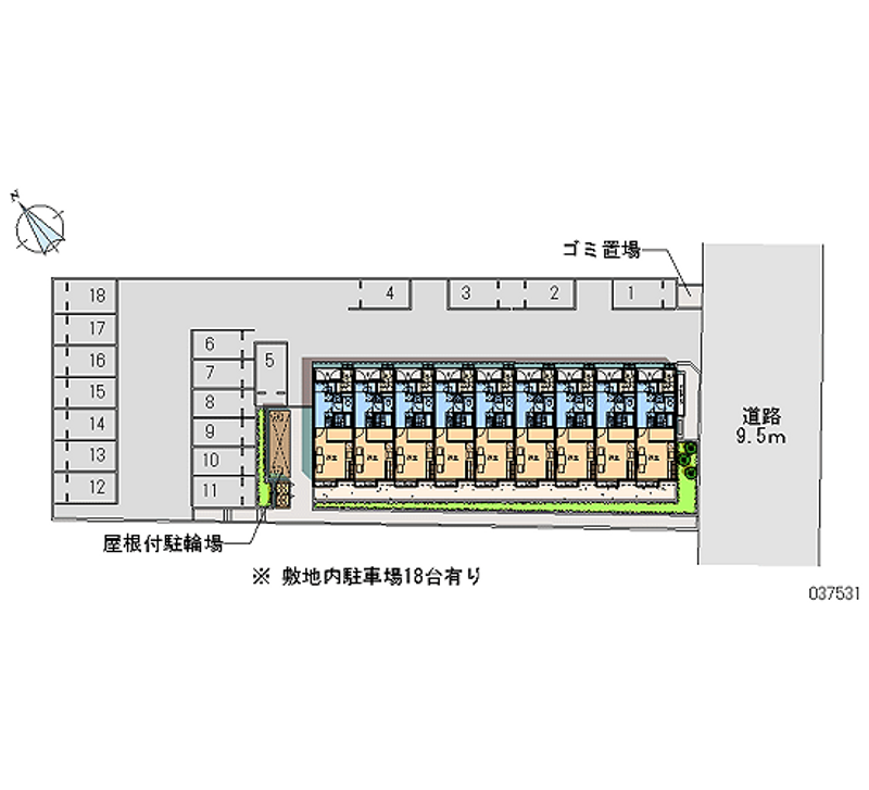 37531 Monthly parking lot