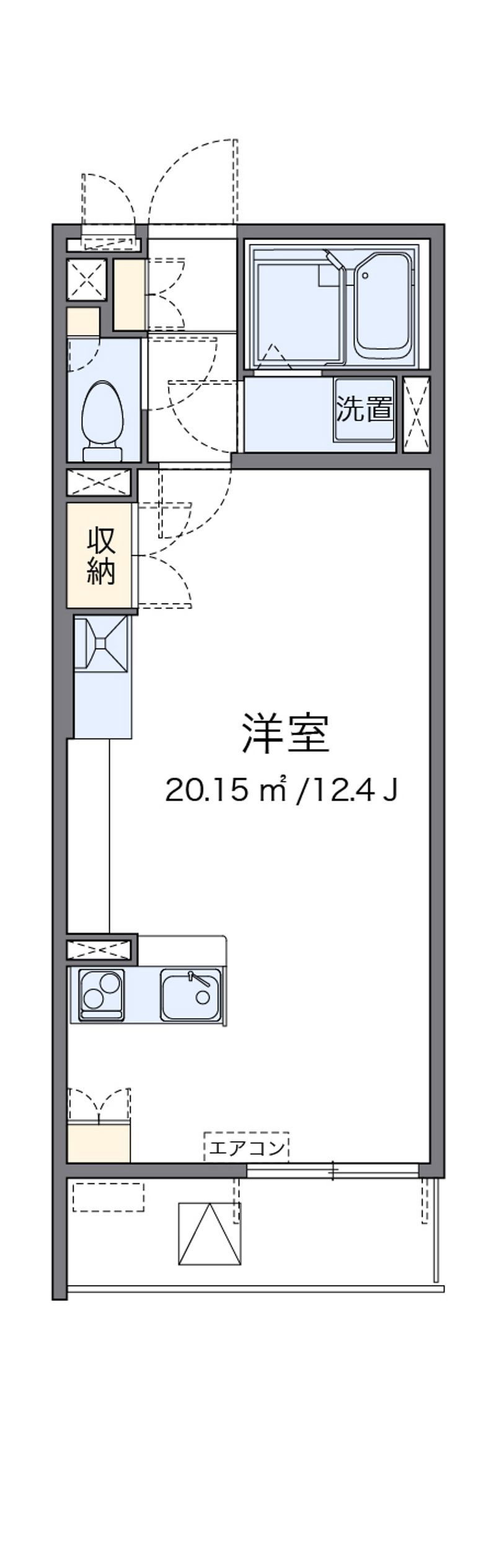 レオネクストプロムナード 間取図