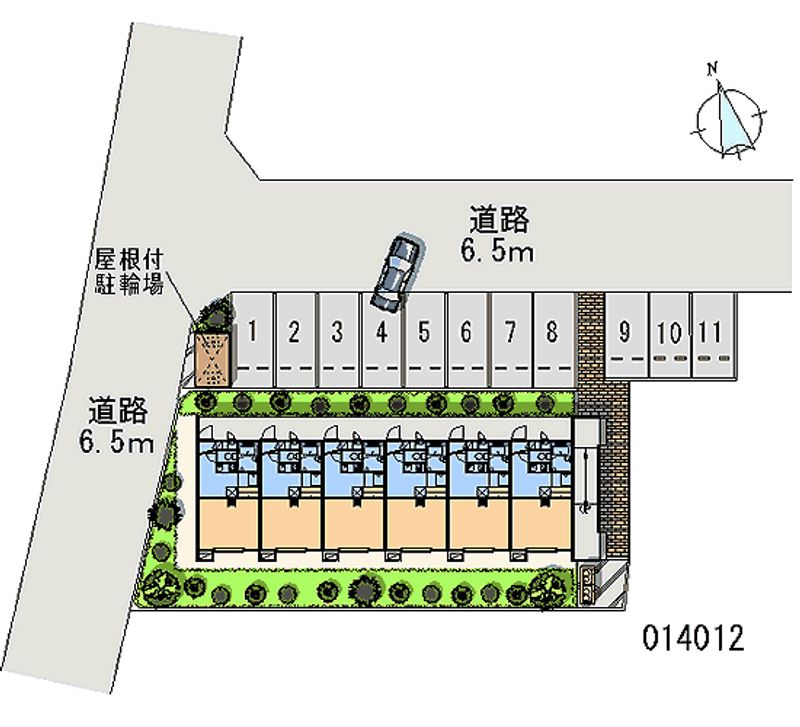 14012月租停车场