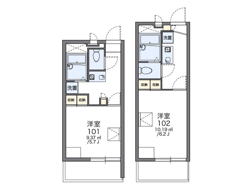 レオパレスＡｕｔｕｍｎⅢ 間取図