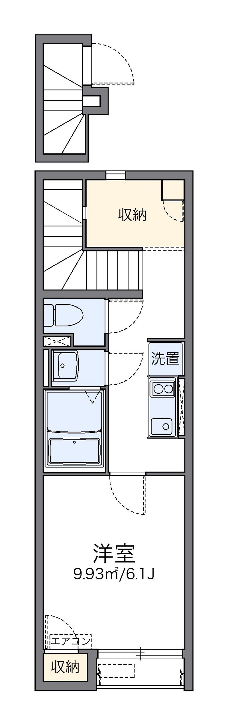 レオネクストフリージア 間取図