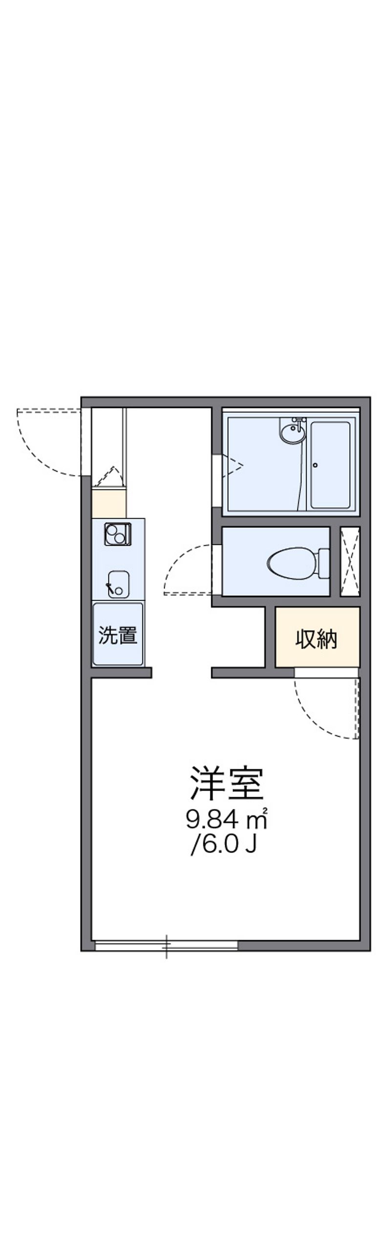 レオパレスＲ＆Ｓ 間取図