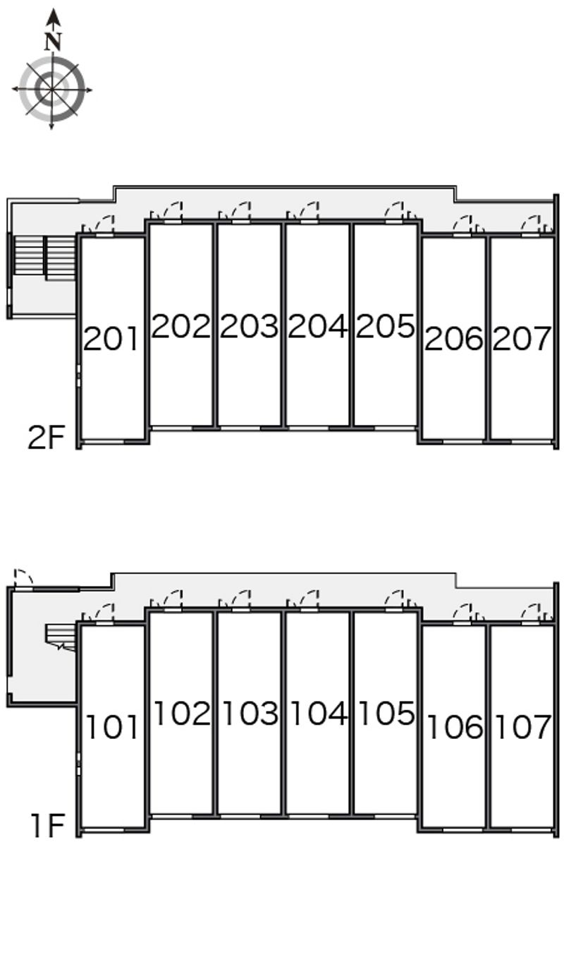 クレイノＰＯＣＫＥＴ　ＰＡＲＫ 間取配置図