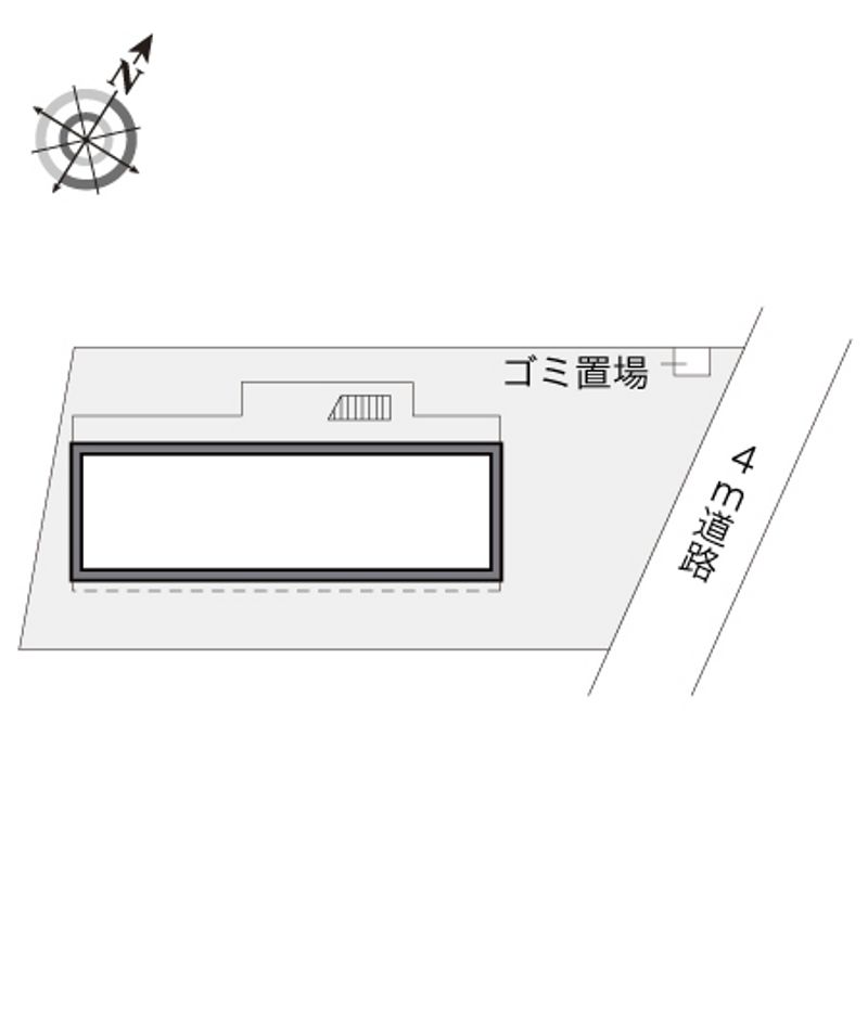 レオパレスシオン 配置図