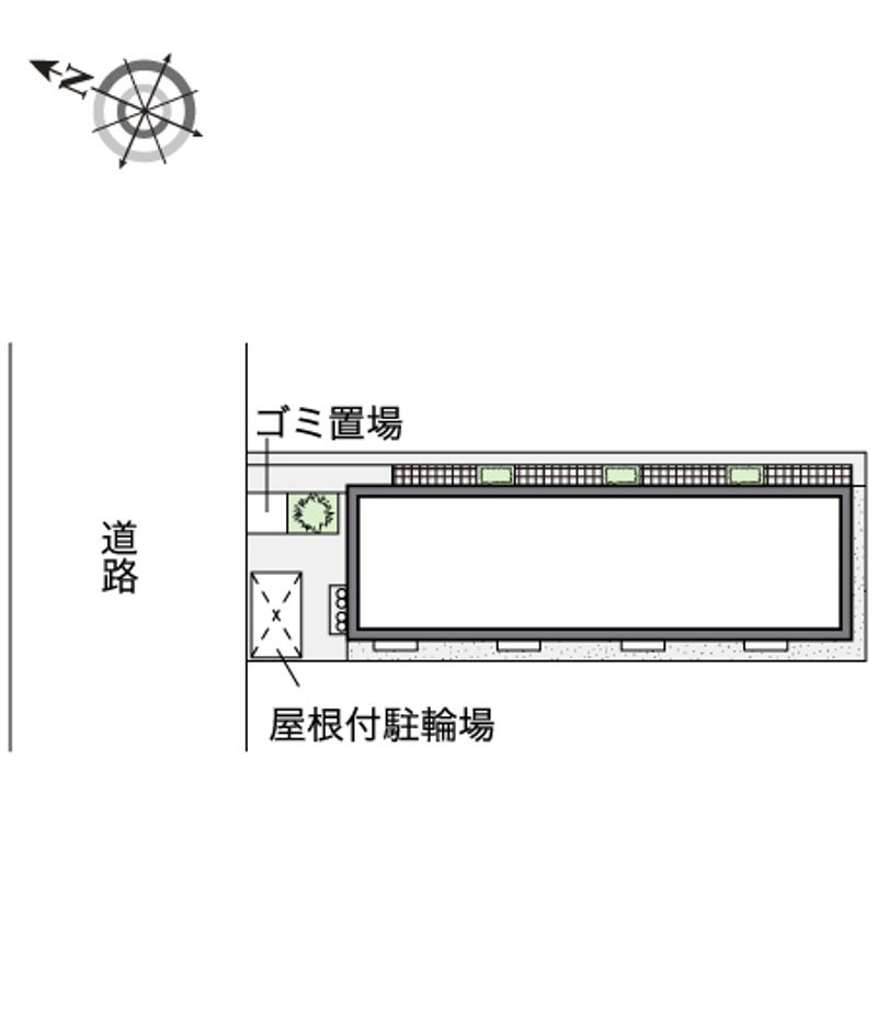 レオネクストおおなり 配置図