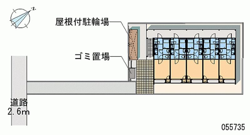 クレイノアビテ 区画図