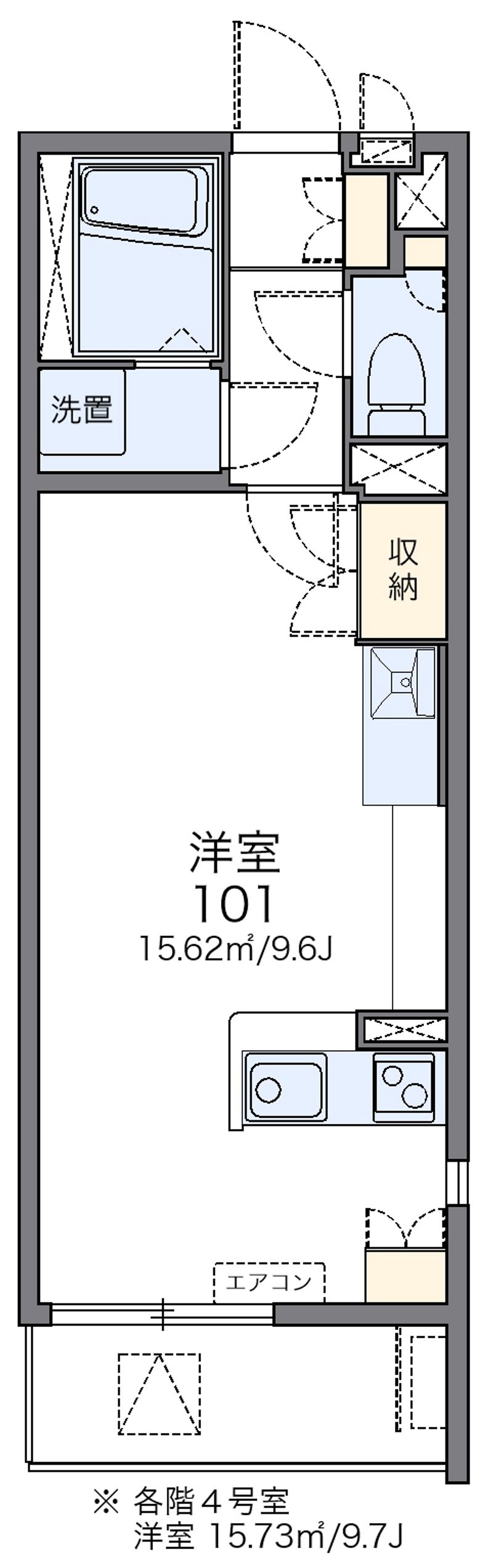 レオネクストＡＤＡＭＡＮＴⅢ 間取図