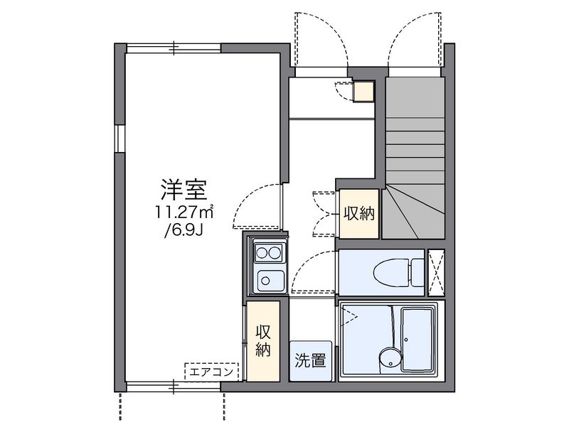 レオネクストサマールＳ 間取図
