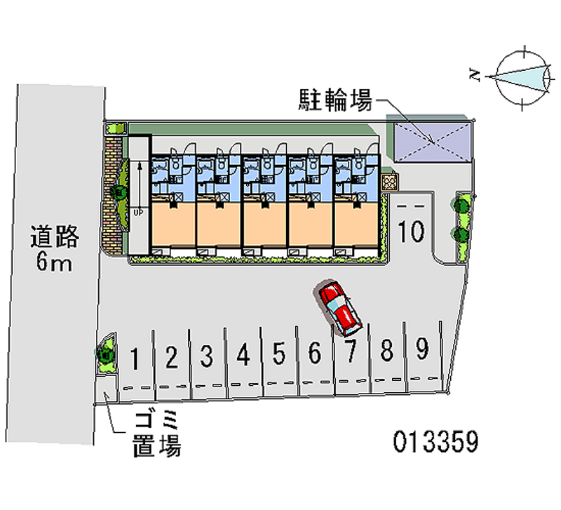 レオパレス奈良東 月極駐車場