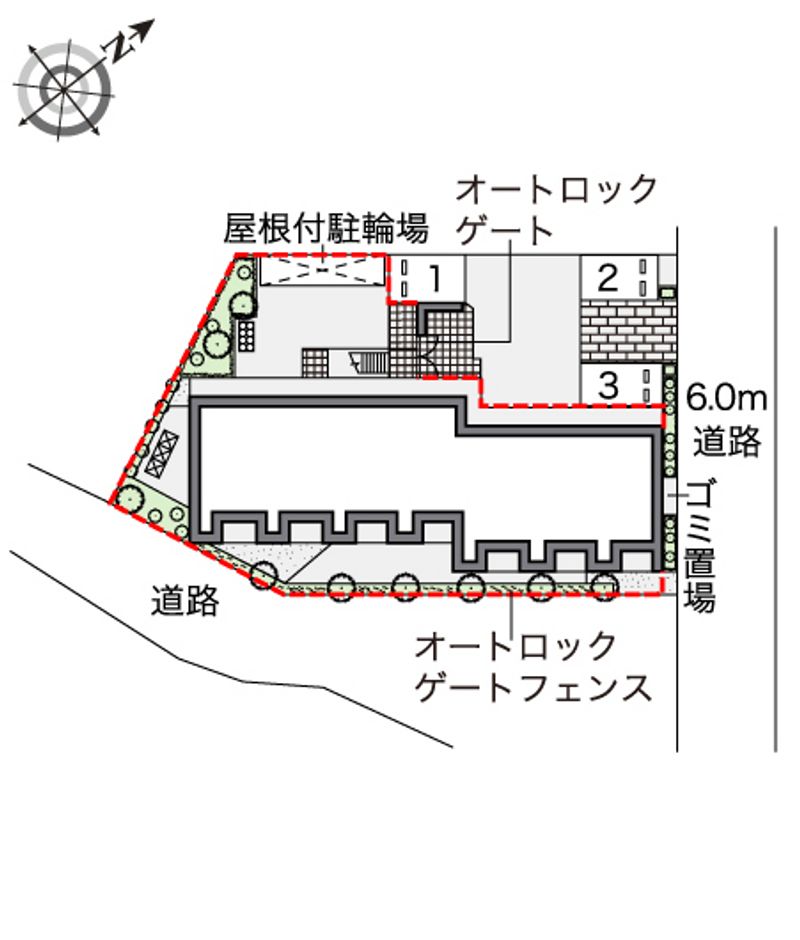 レオネクスト北鴻巣 配置図