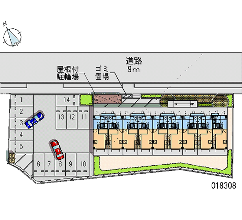 18308月租停车场