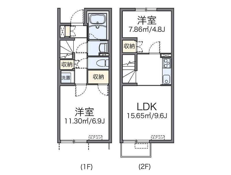 レオネクストＨＹＴ　Ⅶ 間取図