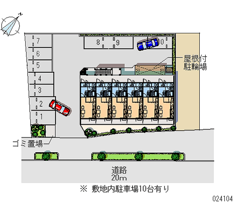 24104月租停車場