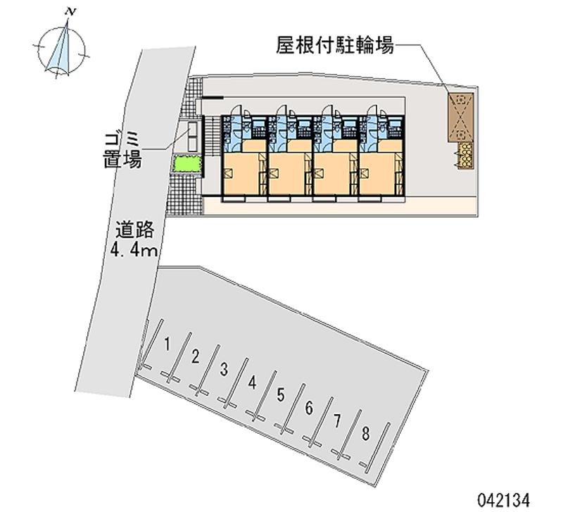 レオパレスラ　ベッラ　カーサ 月極駐車場