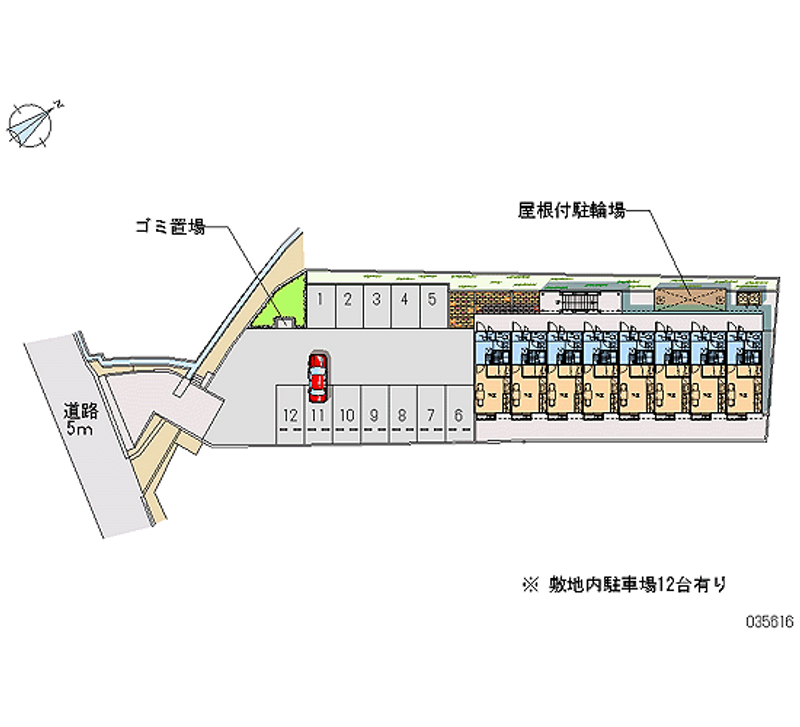 35616 Monthly parking lot