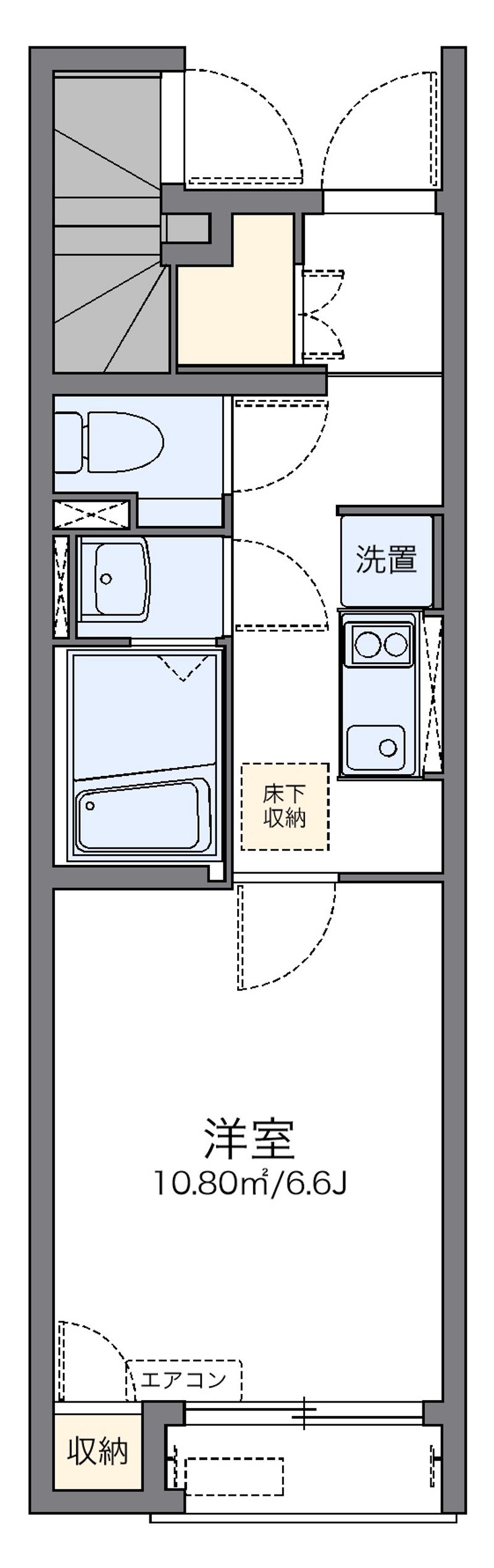 レオネクストＫ　ひかりⅡ 間取図