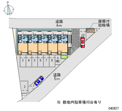 40827 Monthly parking lot