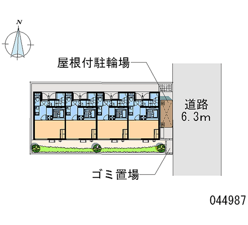レオネクストらん 区画図