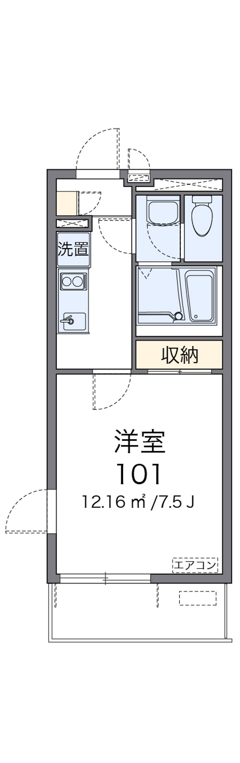 クレイノヴェリテ 間取図