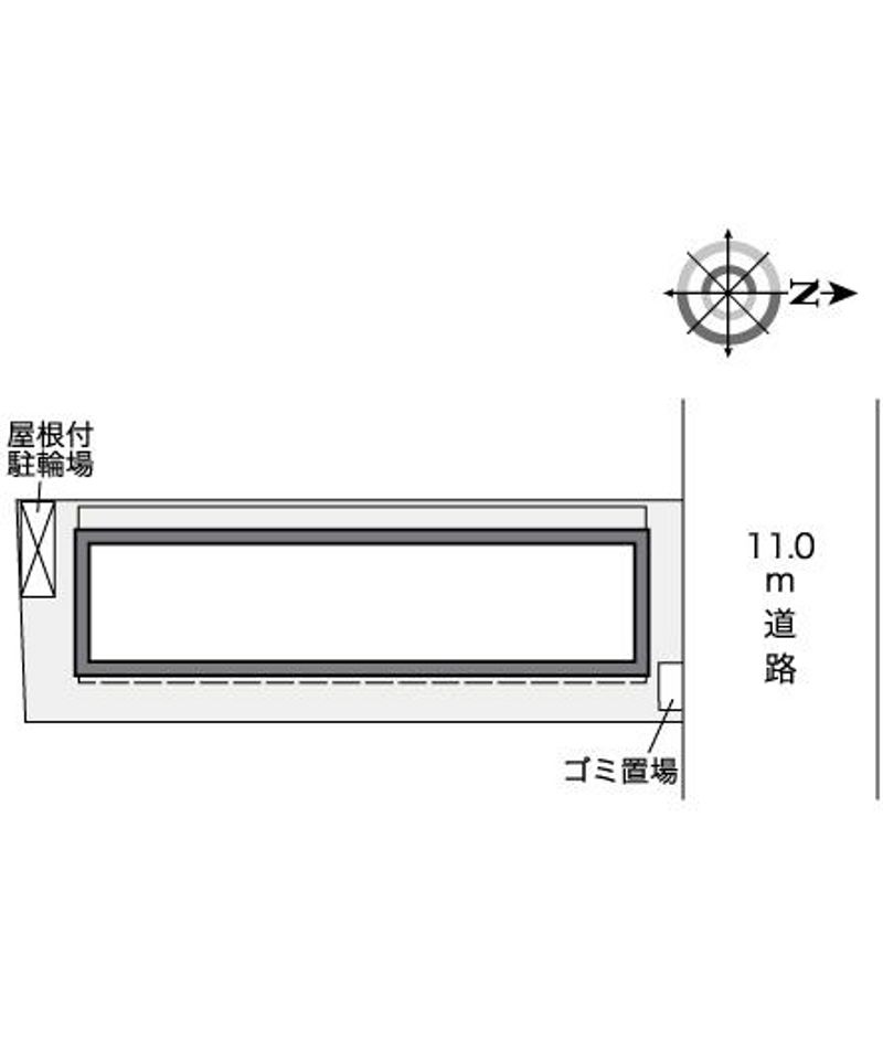 レオパレス和楽 配置図
