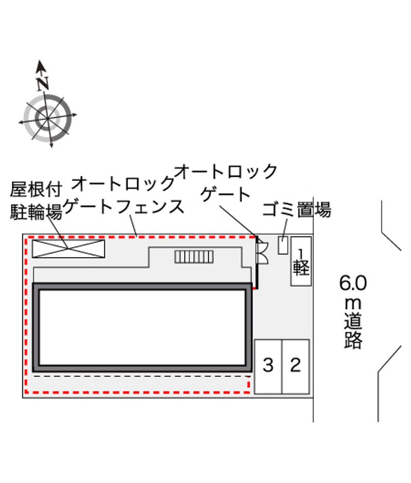 レオパレスシュン 配置図