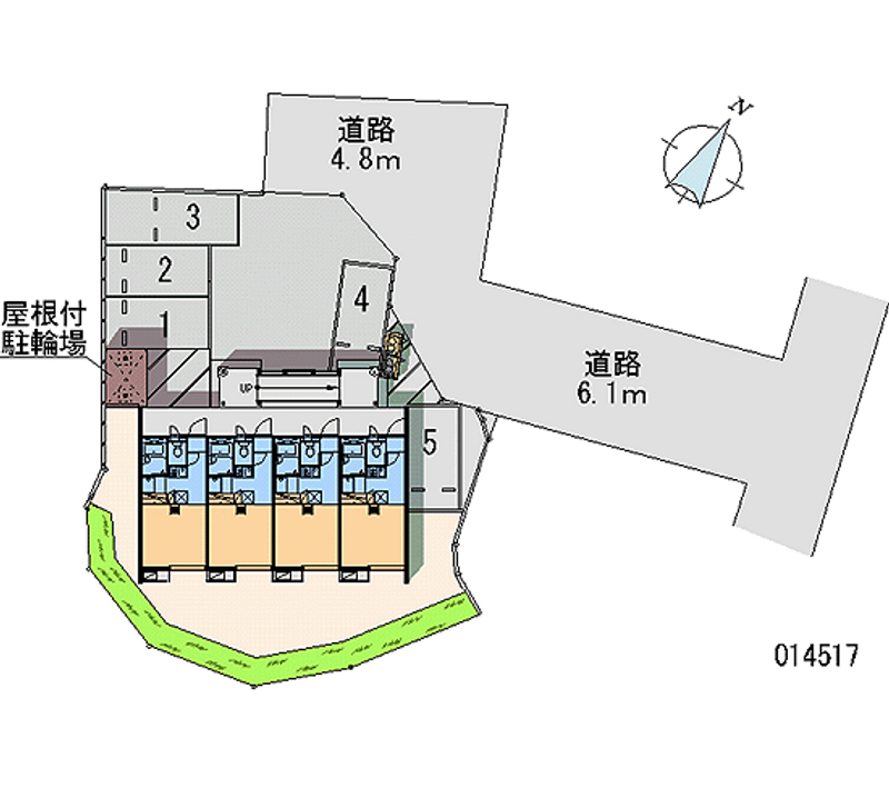 14517 Monthly parking lot