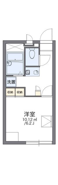 レオパレスオーキッドⅡ 間取り図