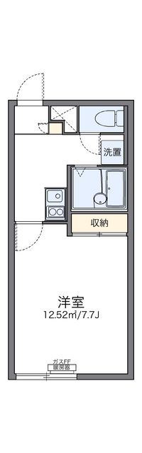 レオパレスラ　カーサデルソル 間取り図